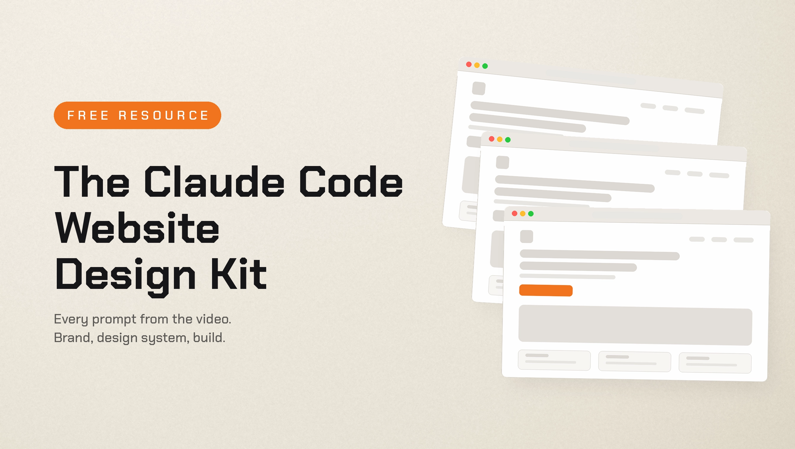 The Claude Code Website Design Kit